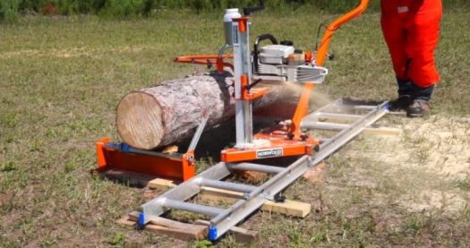 A Chainsaw Mill