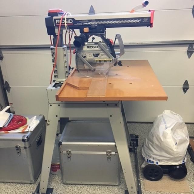 Ridgid Radial Arm Saw